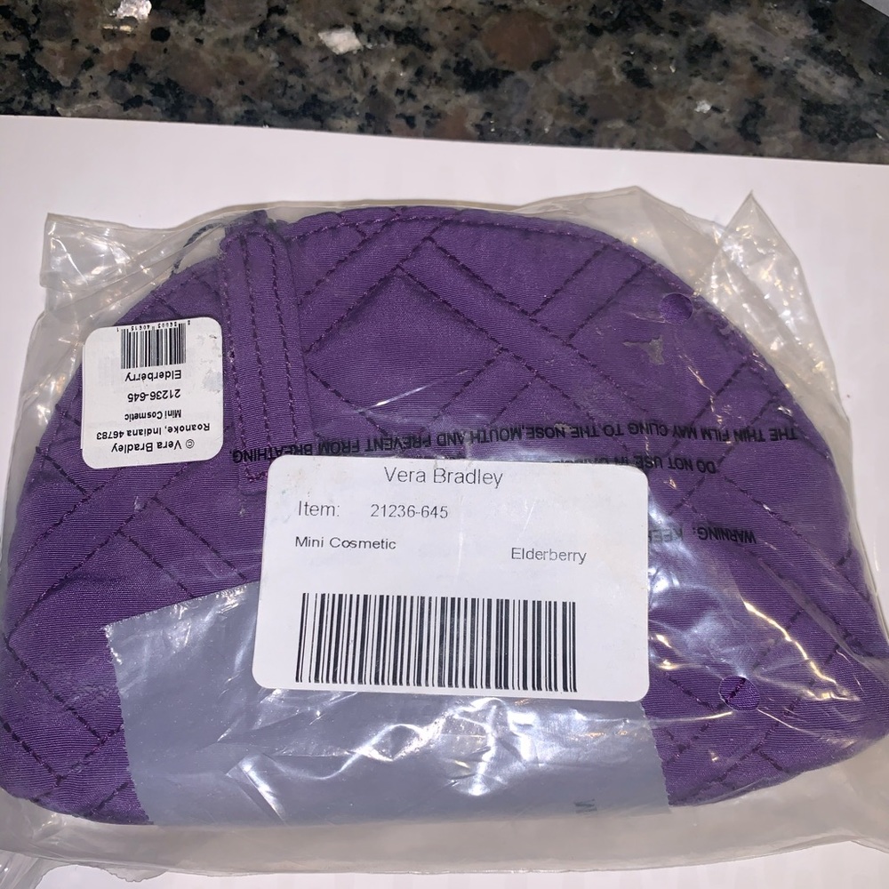 Vera Bradley mini cosmetic bag